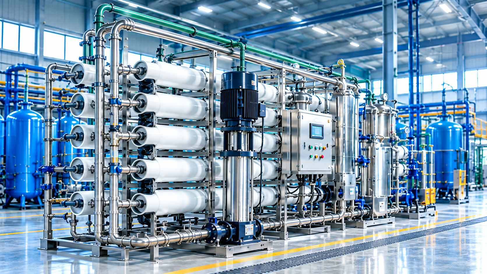 Industrial water treatment equipment